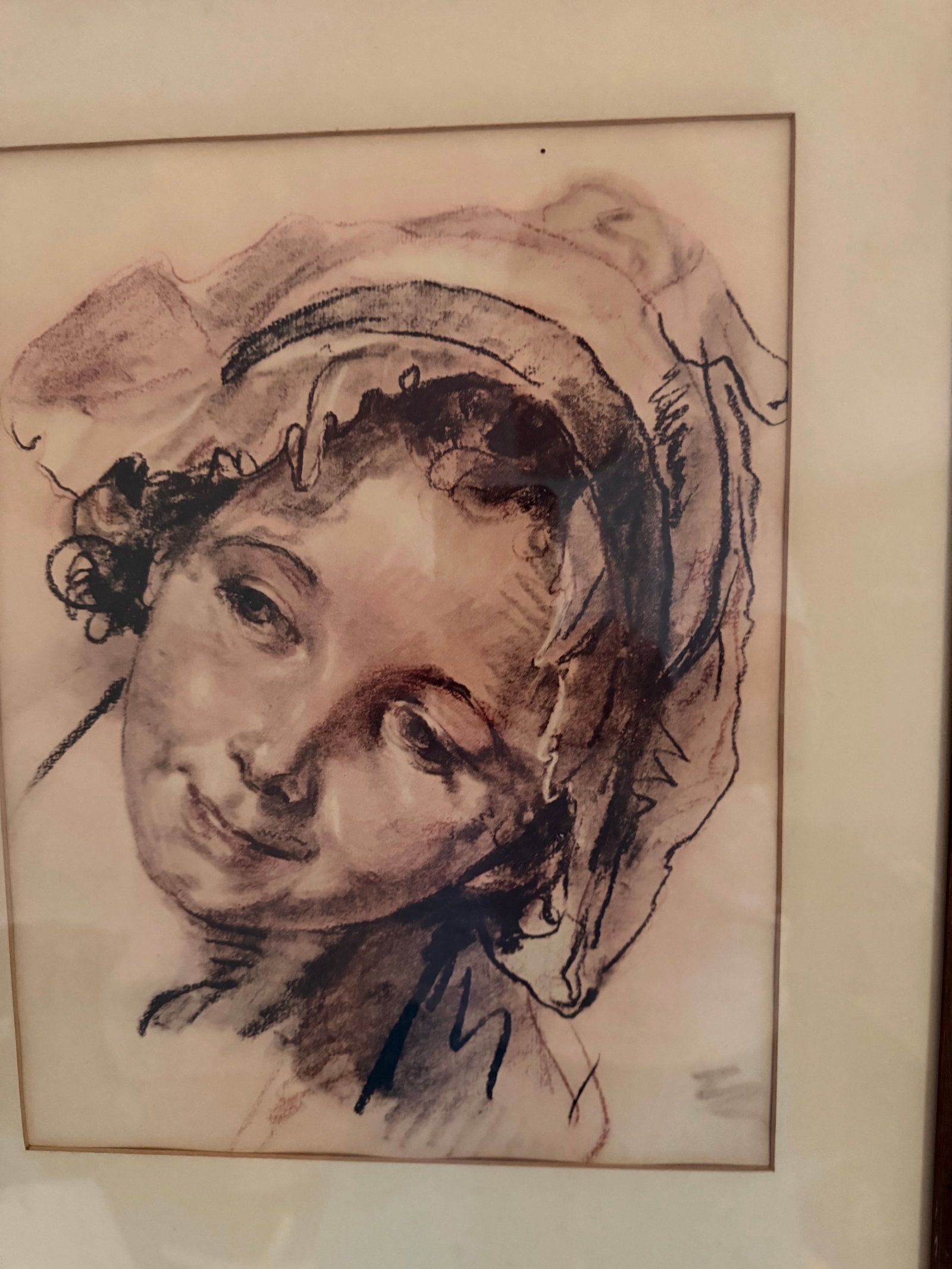 Mid 20th Century After Jean-Baptiste Greuze "Similing Girl" - 2