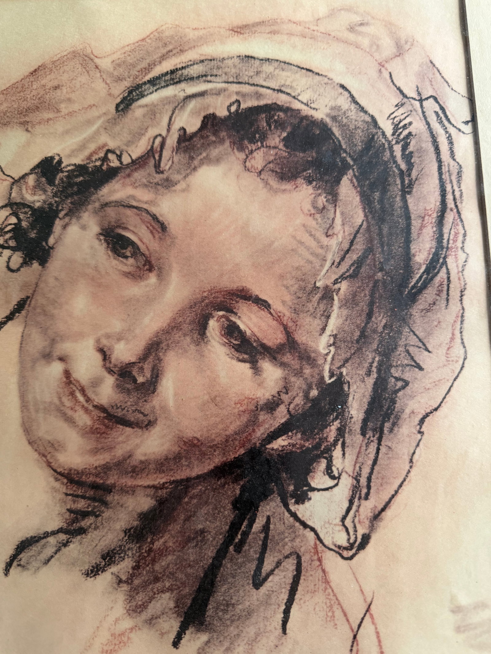 Mid 20th Century After Jean-Baptiste Greuze "Similing Girl" - 4