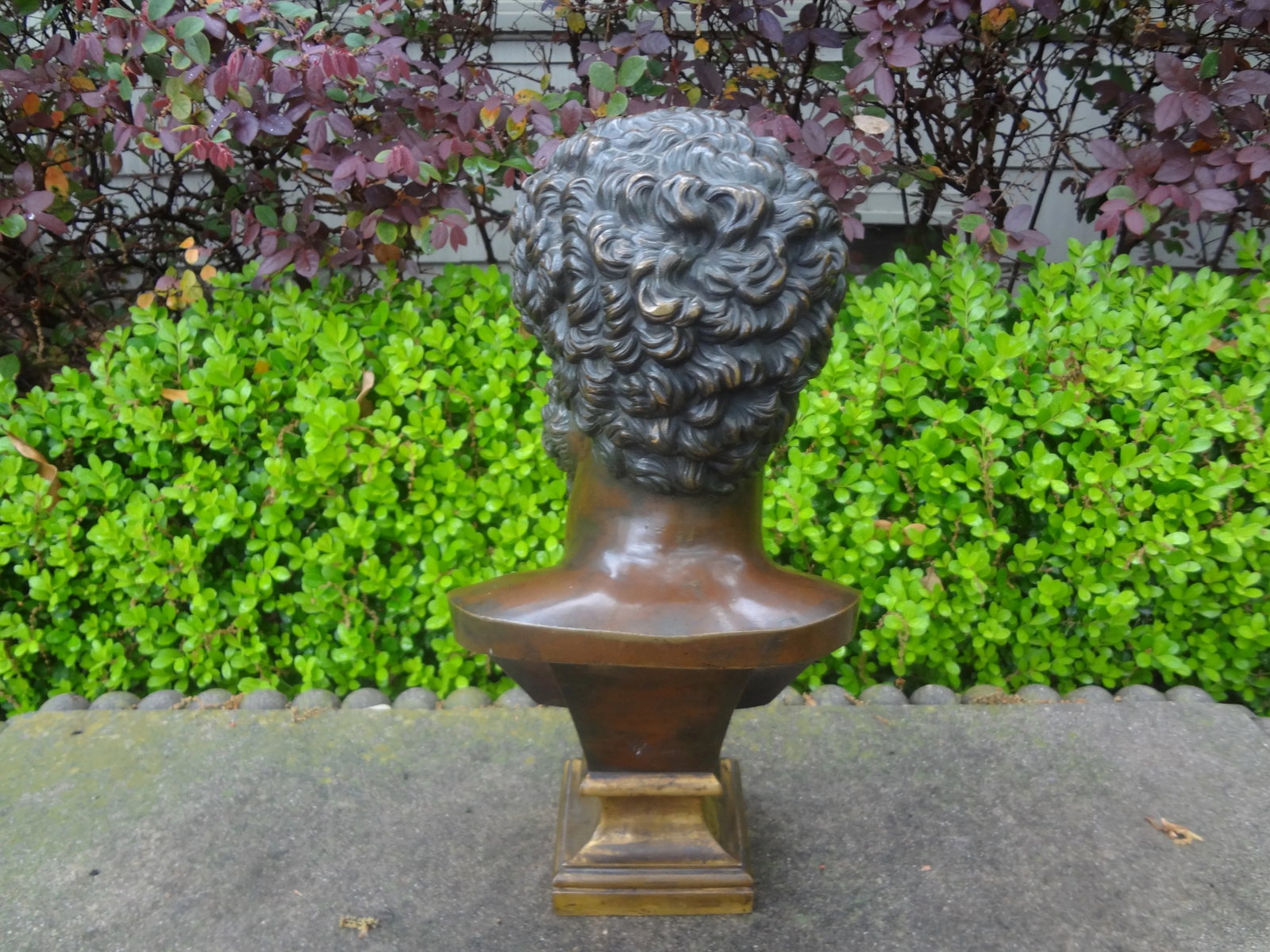 19th Century French Bronze Bust Sculpture of Emperor Lucius Varus - 6