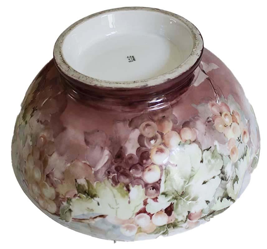 Victorian D & C France Hand Painted Bowl - 3