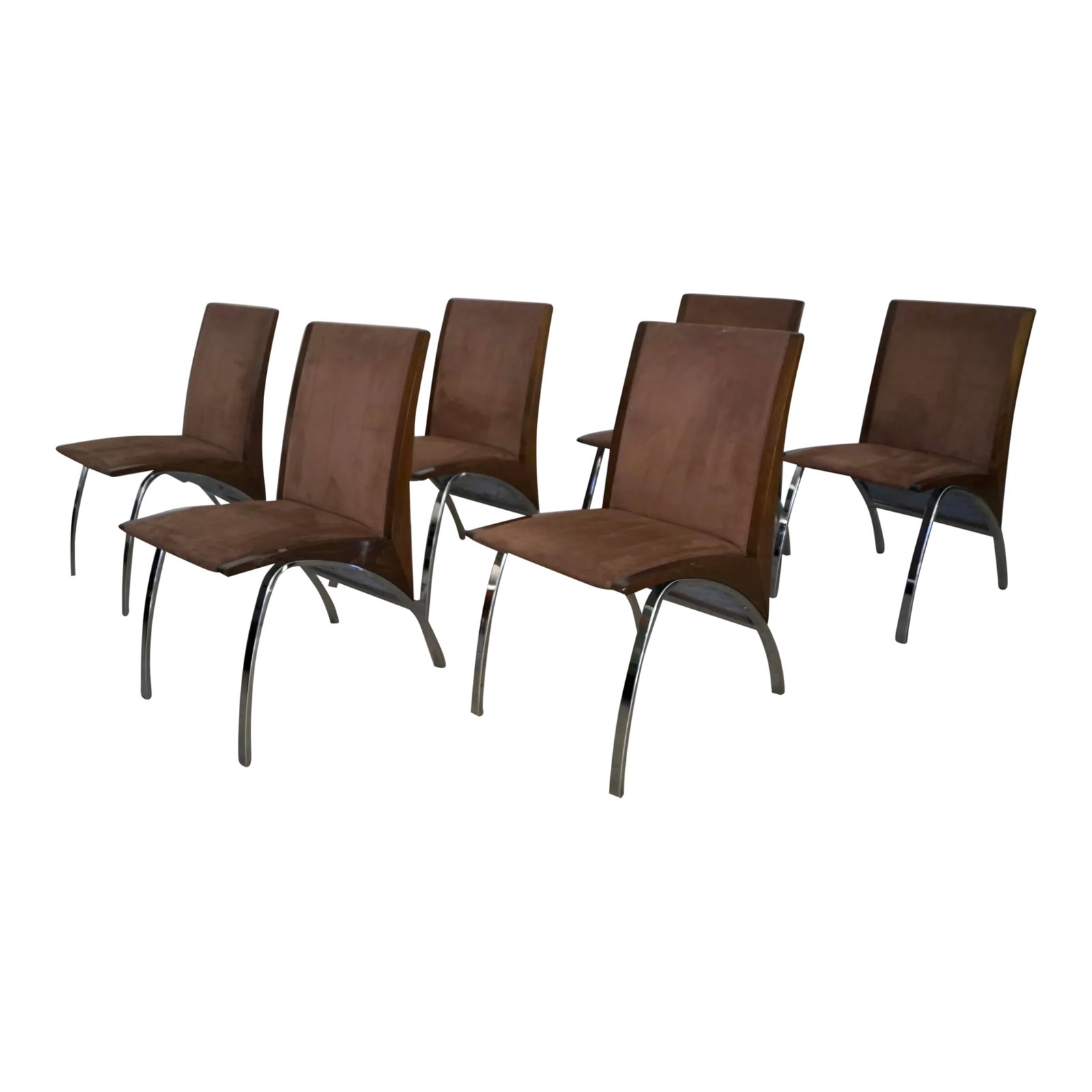 Postmodern Italian Pietro Costantini Dining Chairs - Set of 6: Incredible post-modern dining chairs for sale. From the late 1990's / early 2000's, and truly unique. They were designed by Pietro Costantini, and manufactured by Ello Furniture which is now defunct. 