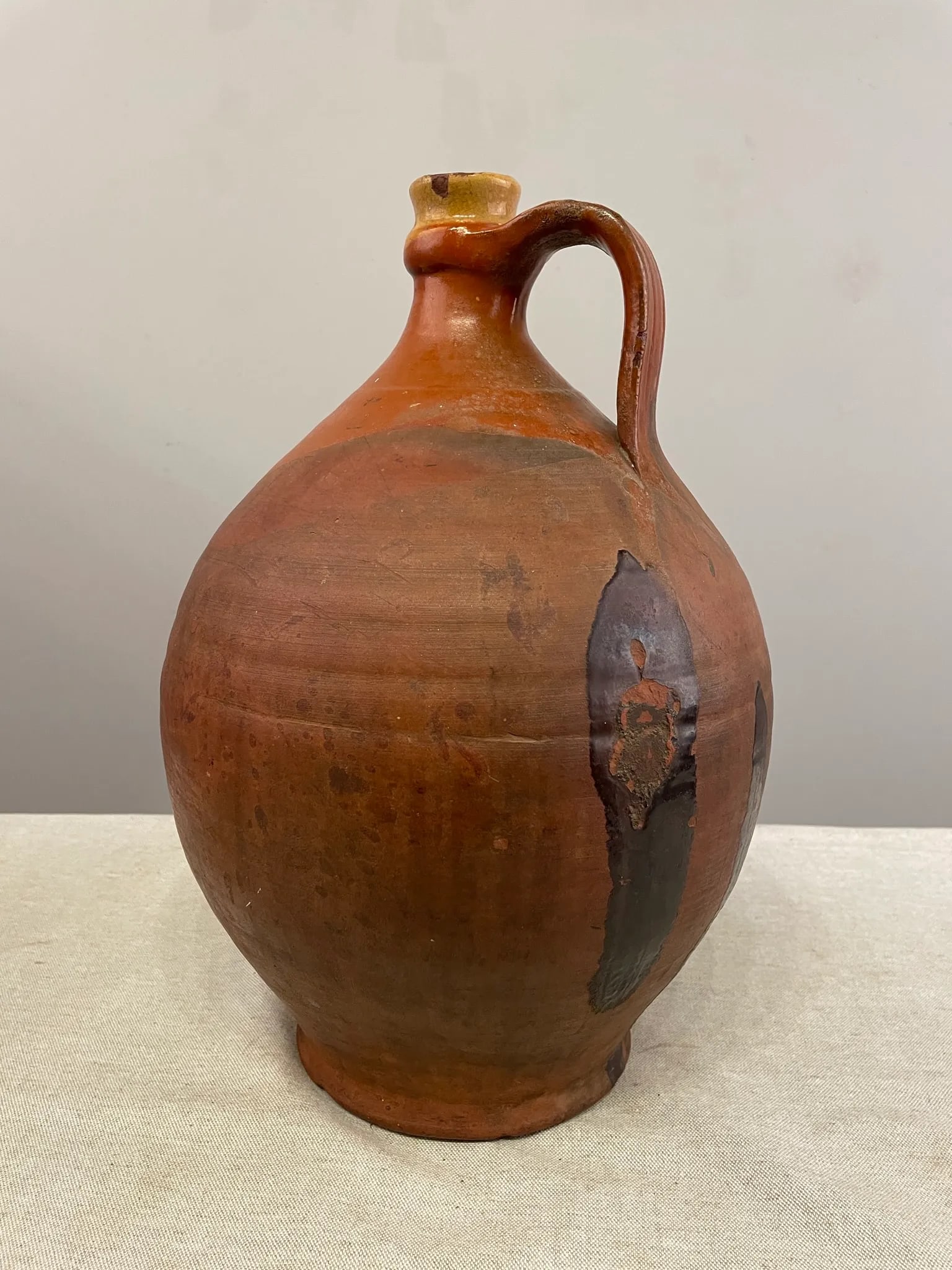 Early 19th Century French Terracotta Water Jug - 12