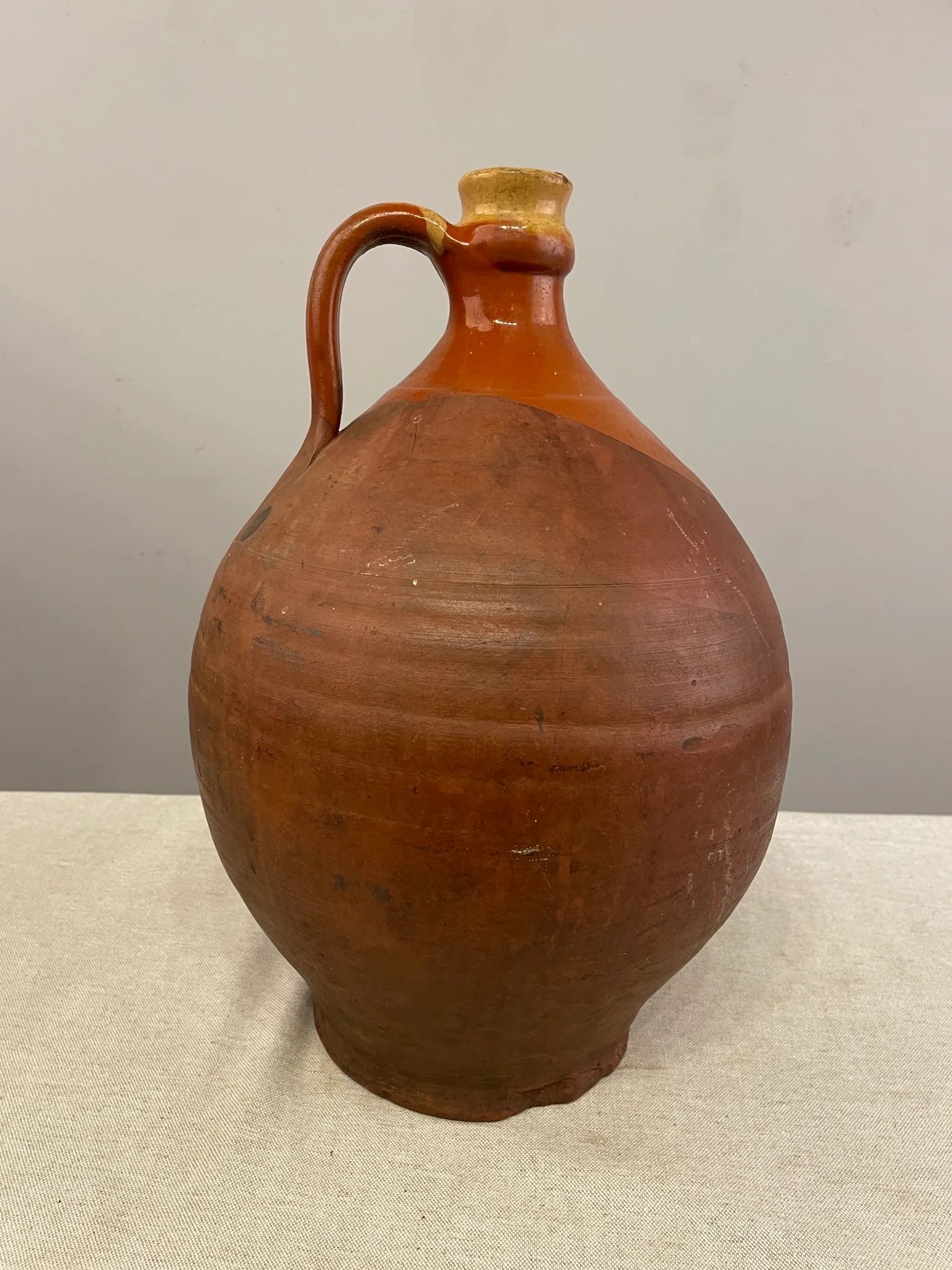 Early 19th Century French Terracotta Water Jug - 5