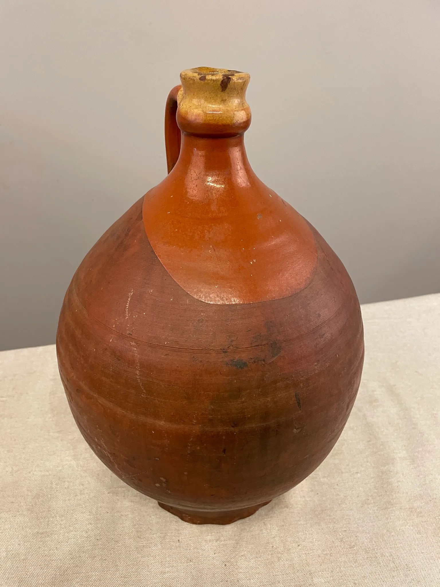 Early 19th Century French Terracotta Water Jug - 7