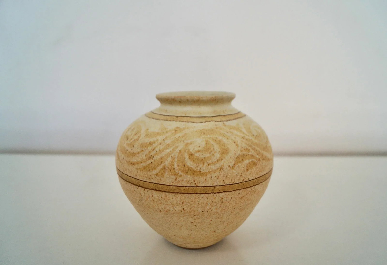 1960's Mid-Century Modern California Pottery Vase - 6
