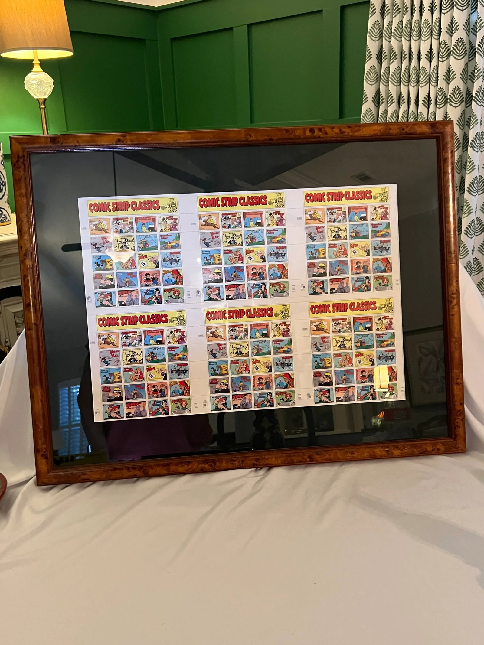 1995 Framed Comic Strip Classics Stamps 6 Mint Sheets - 9