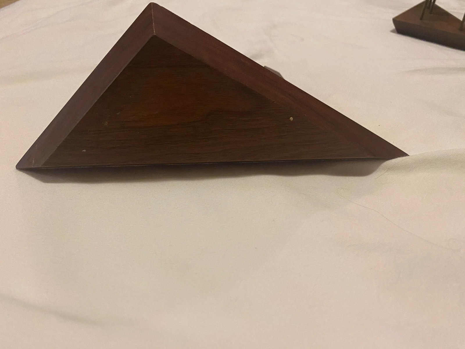 Pair of Swedish Teak Candle Holders - 6
