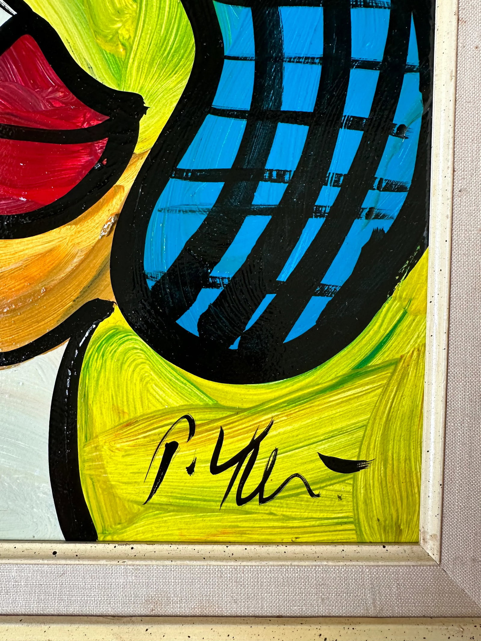 Picasso Style Original Painting by Peter Keil - 2