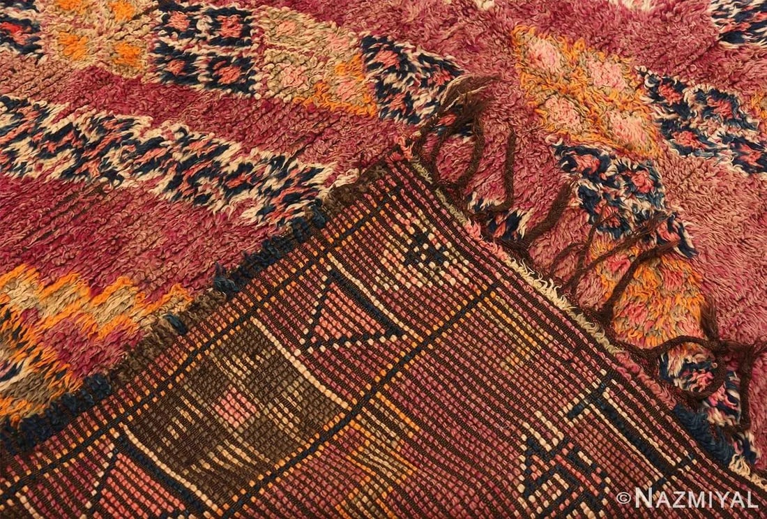 Nazmiyal Collection Vintage Folk Art Moroccan Rug - 3