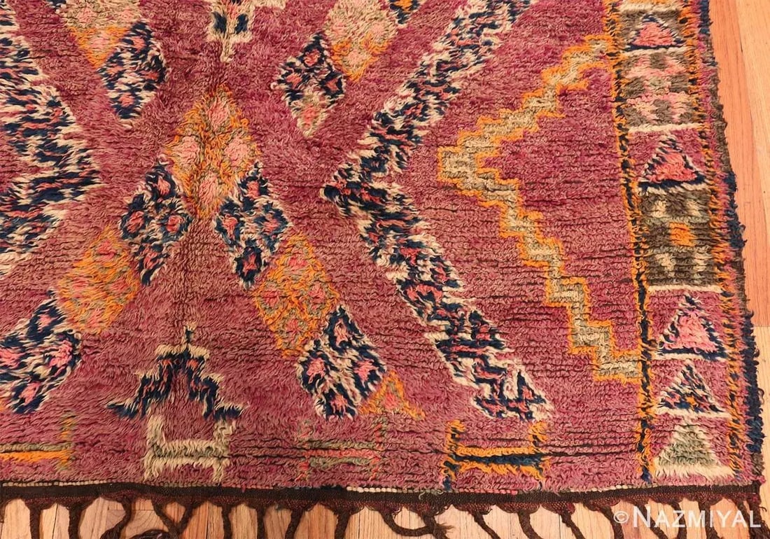 Nazmiyal Collection Vintage Folk Art Moroccan Rug - 7