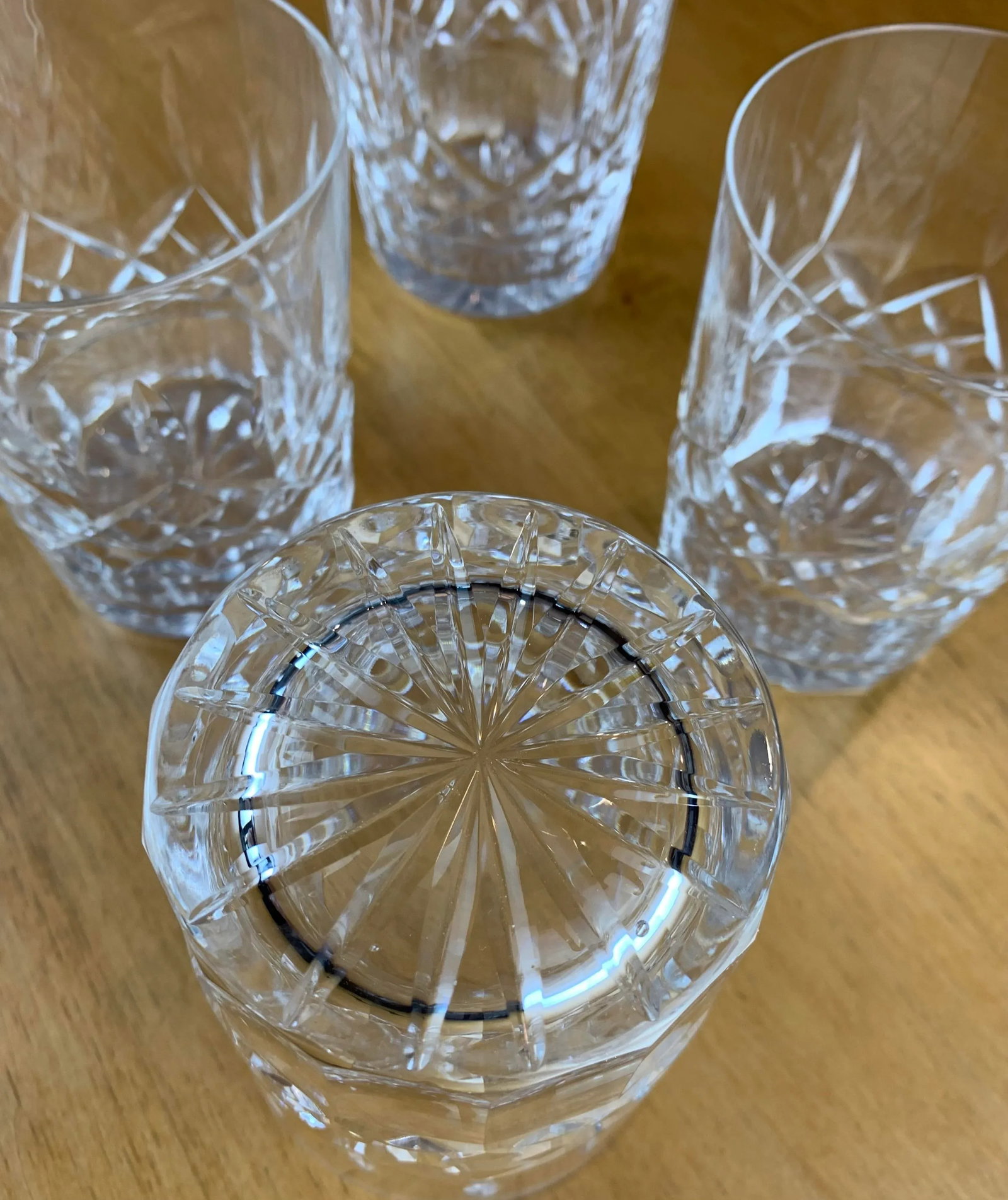 Late 20th Century Cut Crystal Cocktail Glasses- Set of 4 - 5