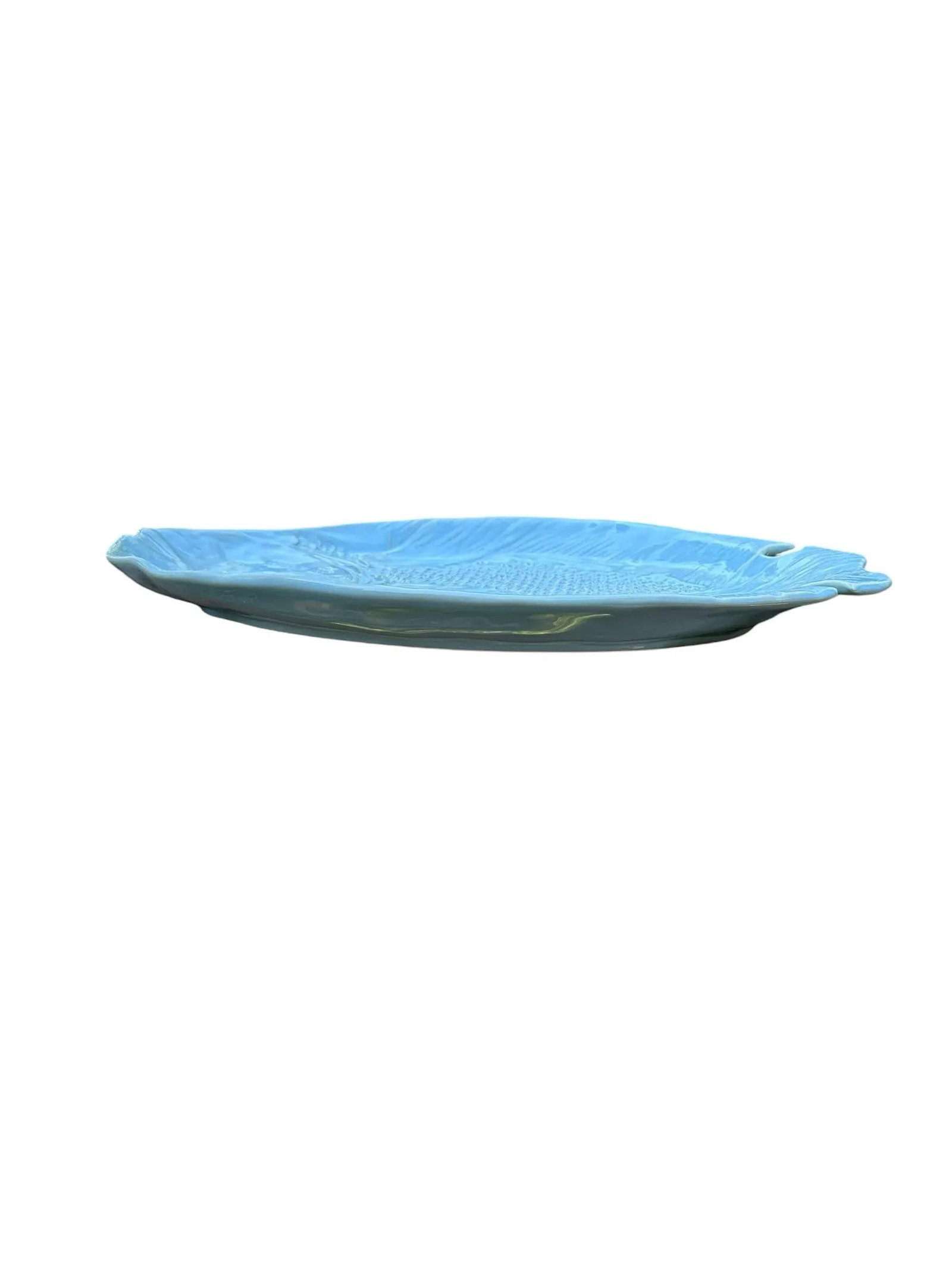 Late 20th Century Pottery Barn Large Blue Fish Platter - 6