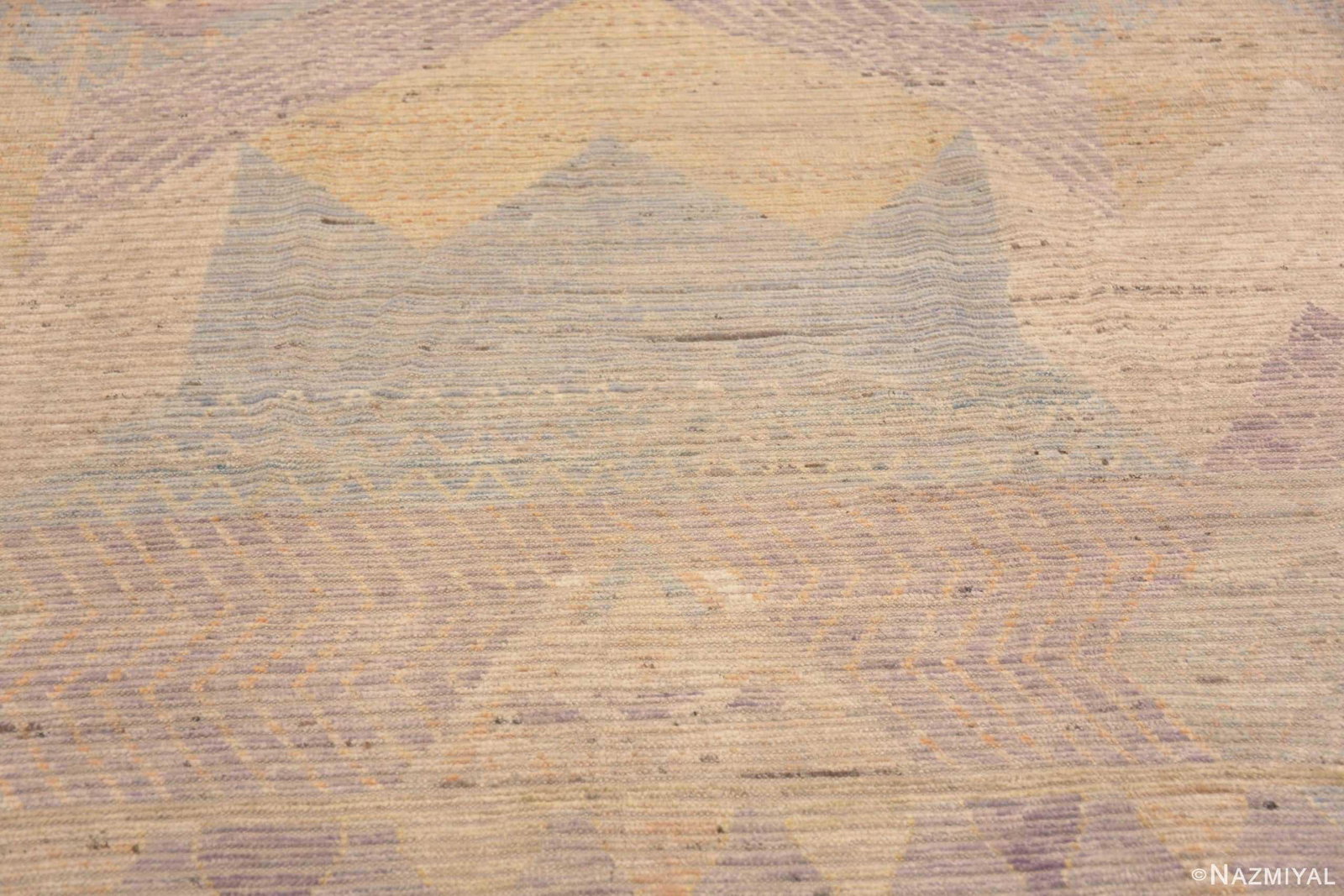 Nazmiyal Collection Handmade Wool Pile Casual Tribal Design Modern Area Rug - 4