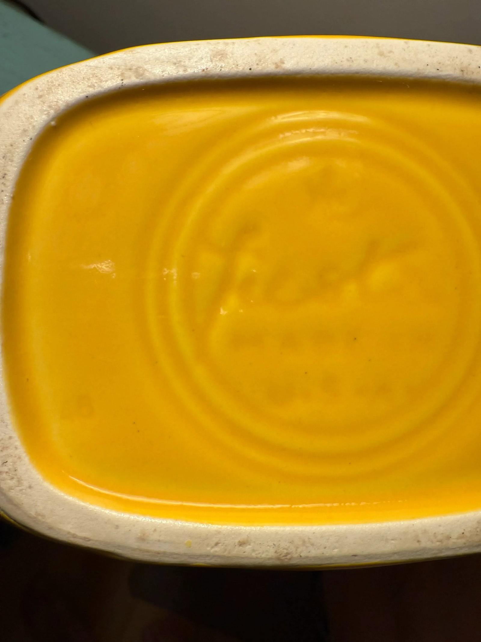 1940 Fiesta Yellow Disc Juice Pitcher - 7