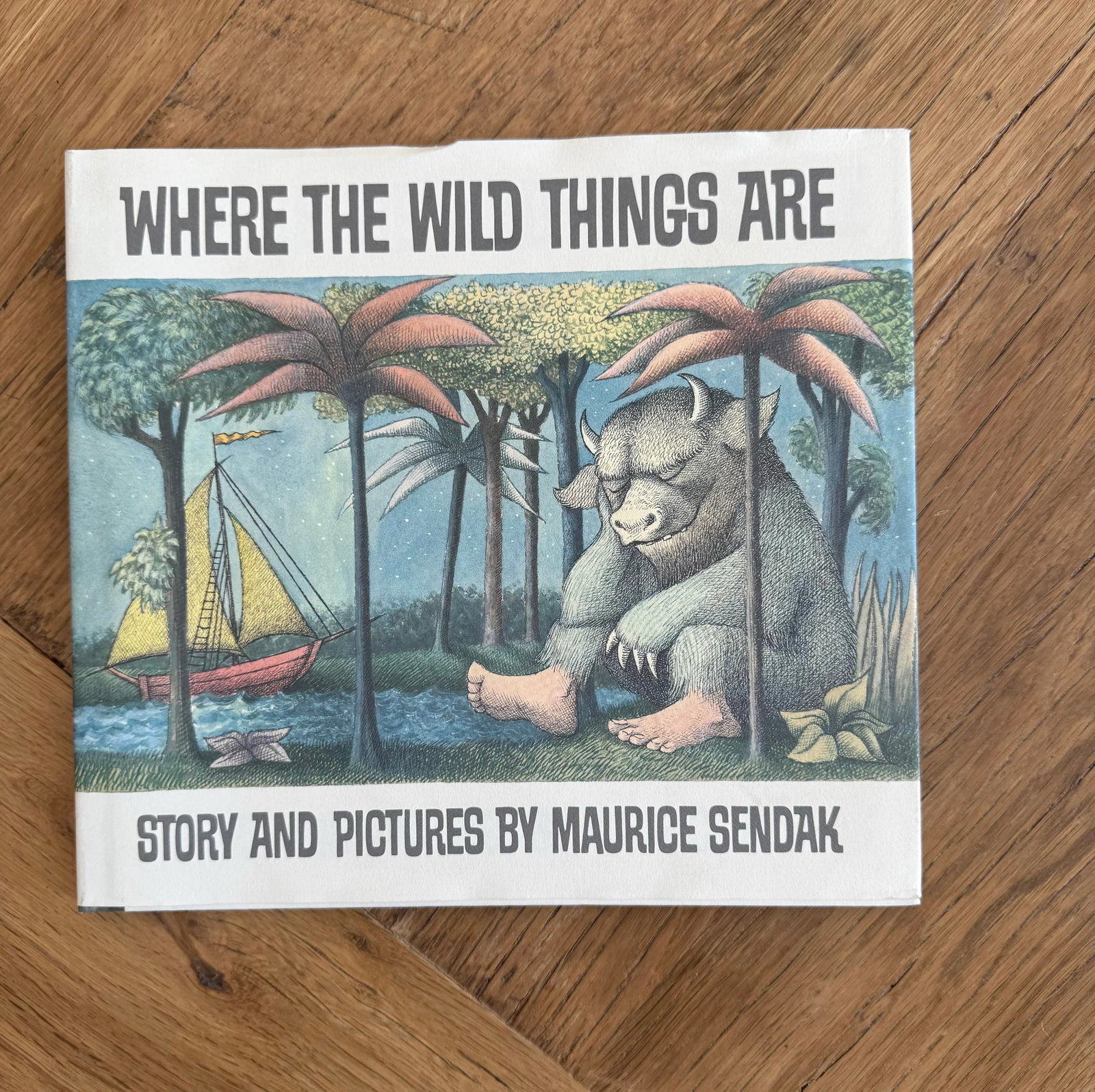1988 Maurice Sendak Hardcover Children's Book Where the Wild Things Are 25th Anniversary Edition - 12