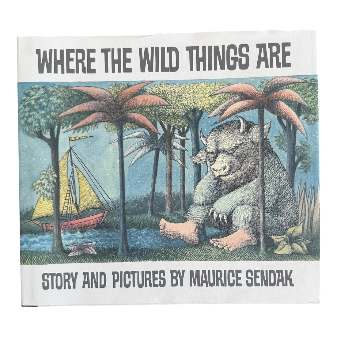 1988 Maurice Sendak Hardcover Children's Book Where the Wild Things Are 25th Anniversary Edition (1 of 12)