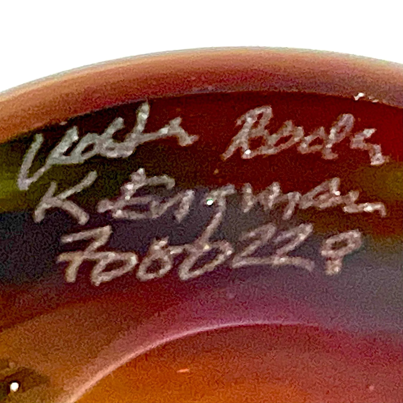1990's Kosta Boda "Tobago" Vase by Kjell Engman - Signed - 12
