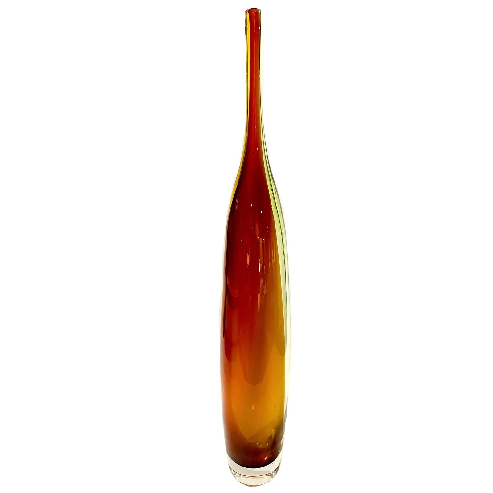 1990's Kosta Boda "Tobago" Vase by Kjell Engman - Signed - 3