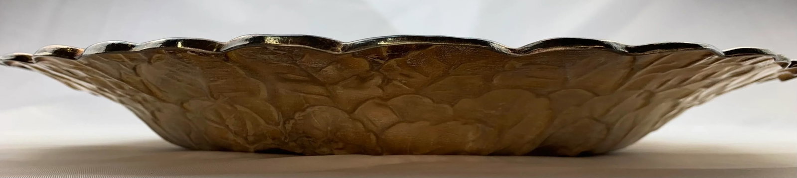 1960s Vintage Silverplate Leaf Serving Platter - 4
