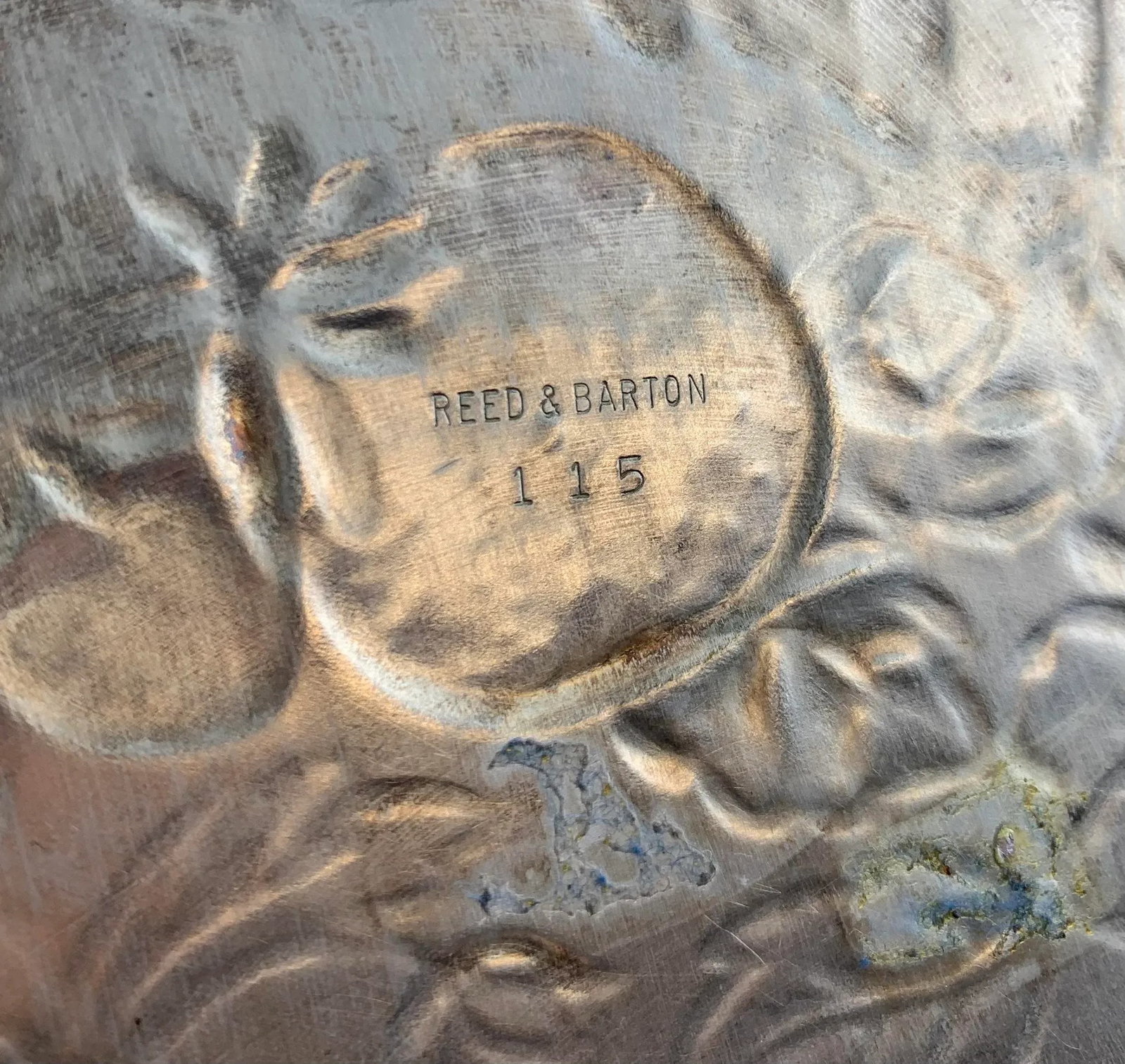 1960s Vintage Silverplate Leaf Serving Platter - 8