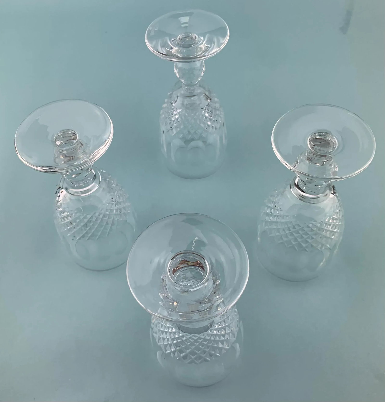 Vintage Waterford Colleen Sherry Glasses, Set of 4 - 2