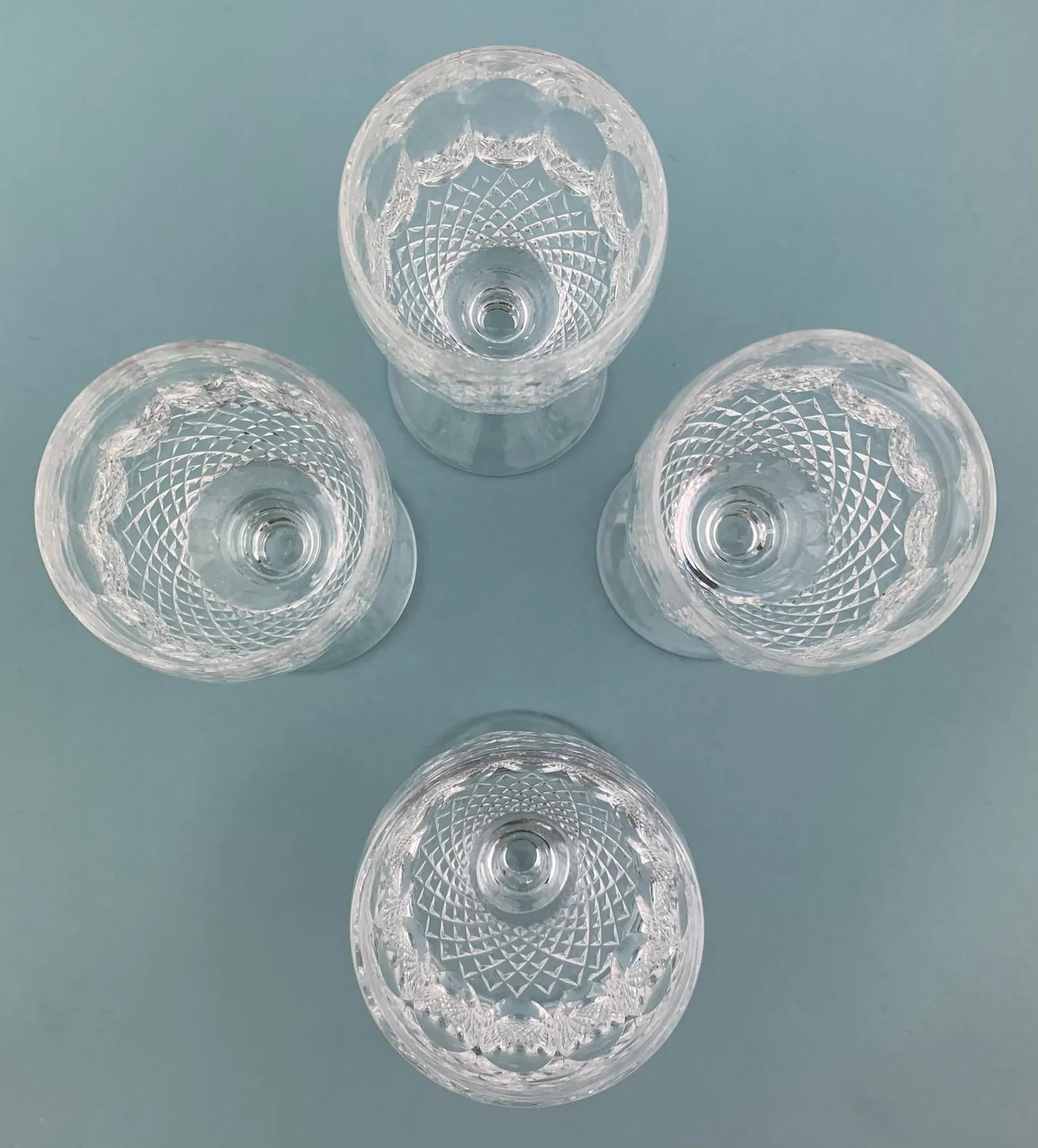 Vintage Waterford Colleen Sherry Glasses, Set of 4 - 4