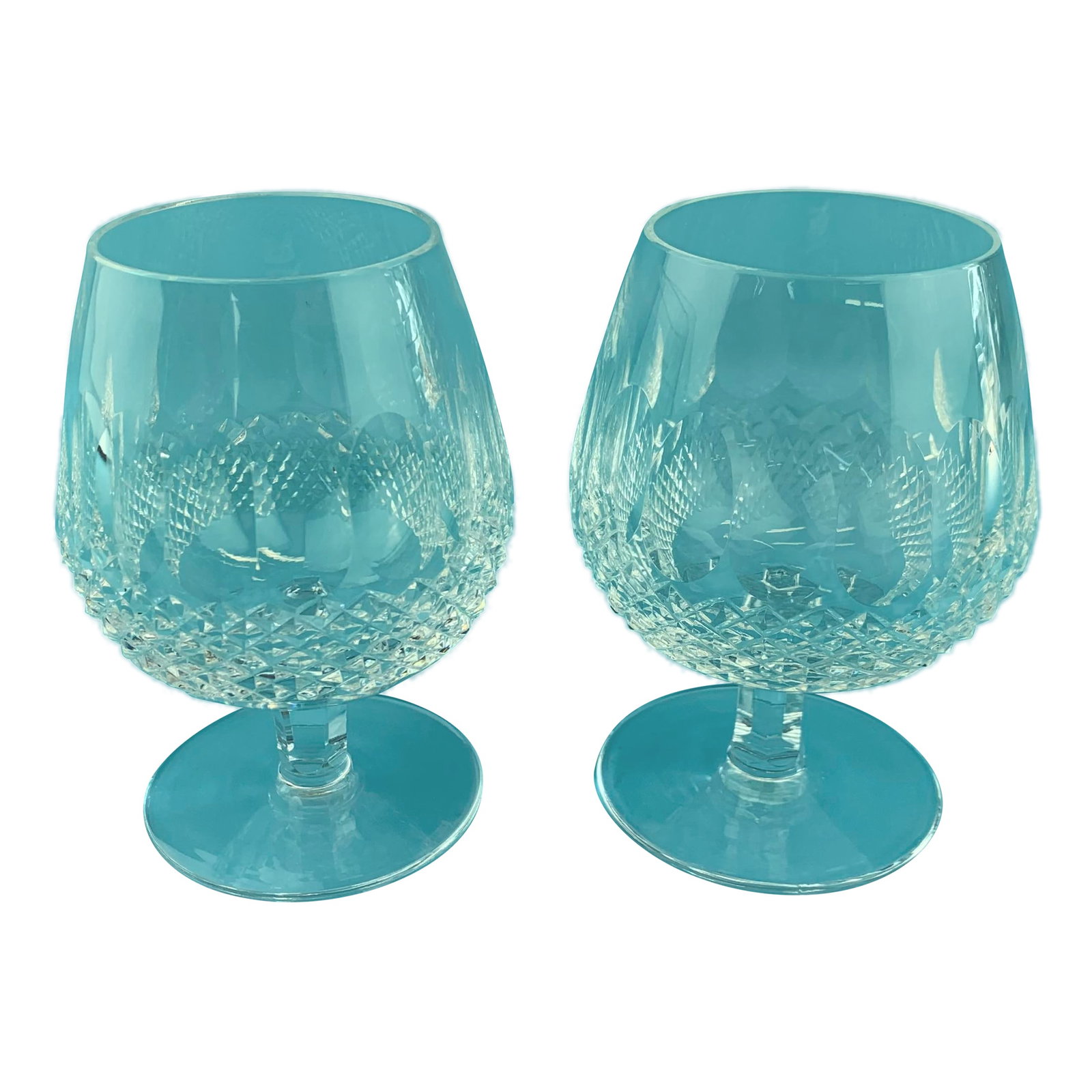 1980s Vintage Waterford Crystal Colleen Brandy Snifter: Set of 2 (1 of 10)