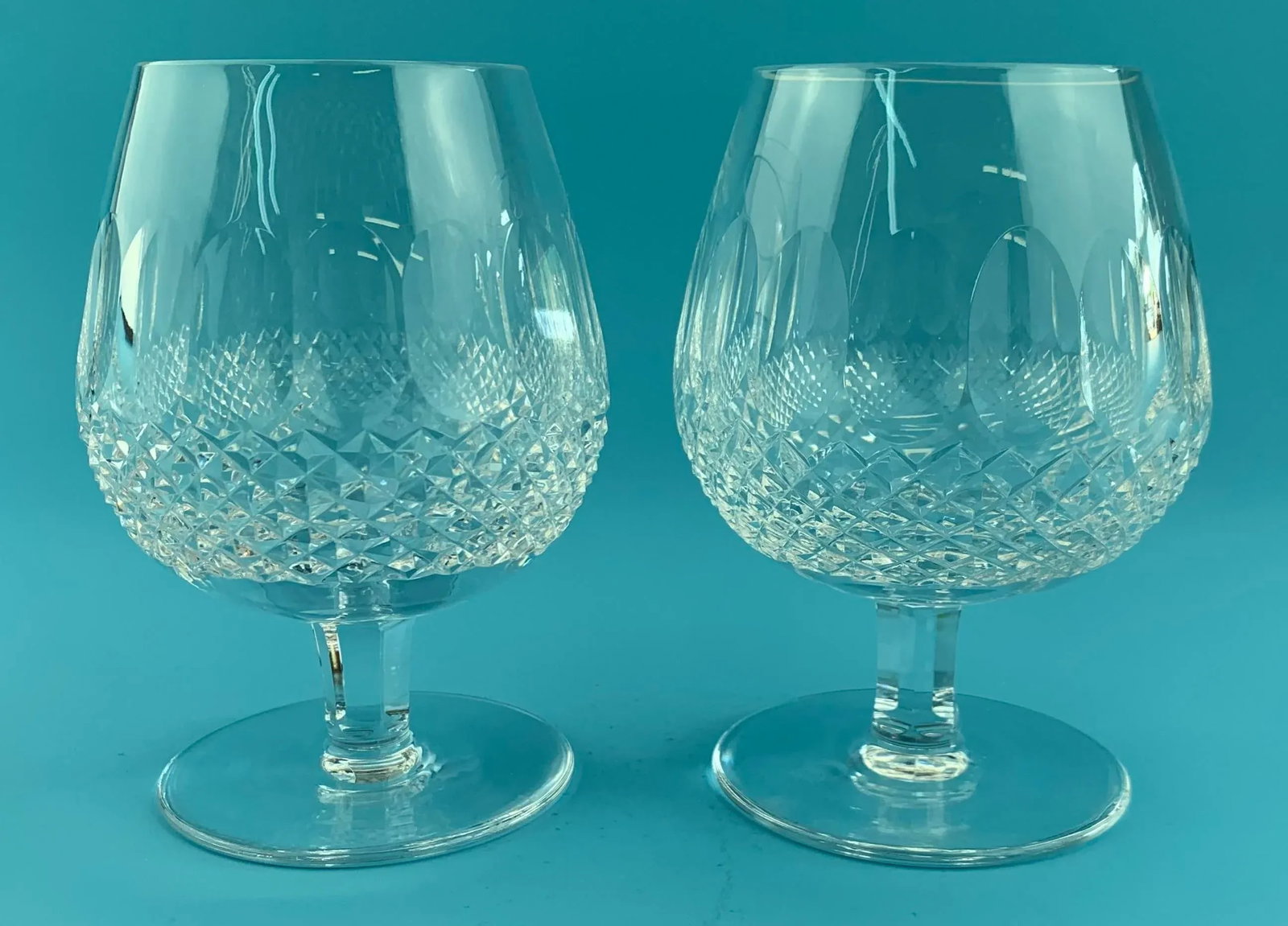 1980s Vintage Waterford Crystal Colleen Brandy Snifter: Set of 2 - 2