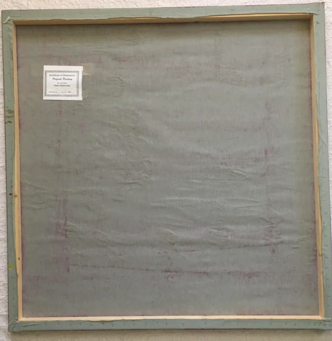 Large Abstract Acrylic Painting by Peter Keil, 1995 - 5