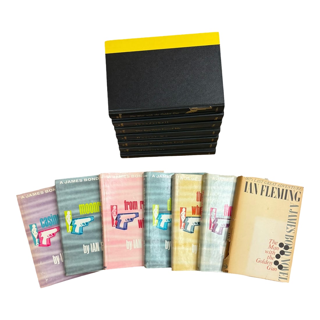 Set of 7 James Bond Hardcover Books by Ian Fleming (1 of 9)