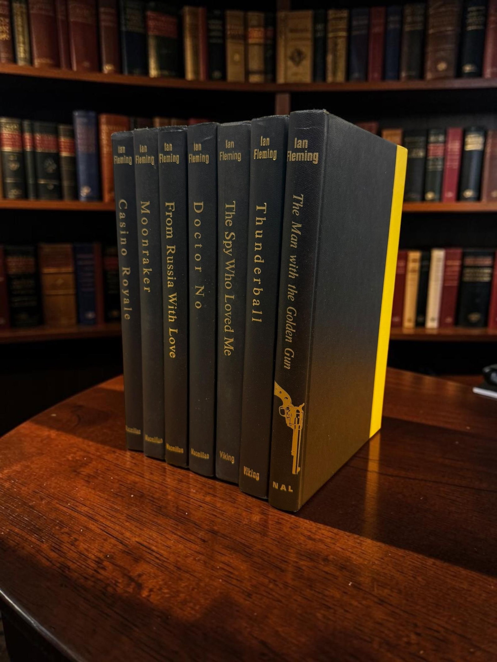 Set of 7 James Bond Hardcover Books by Ian Fleming - 2