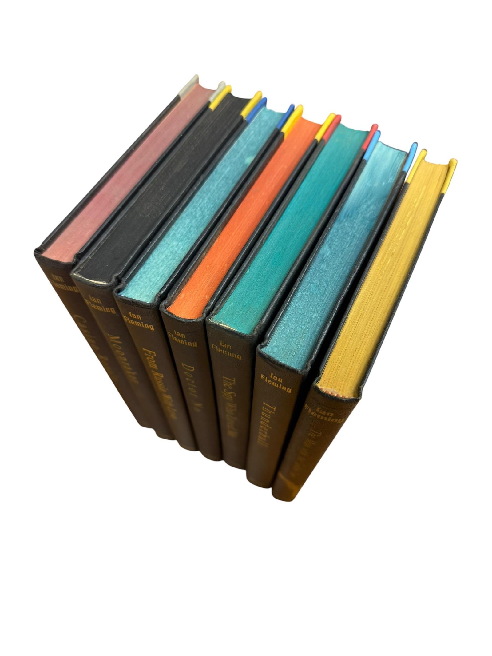 Set of 7 James Bond Hardcover Books by Ian Fleming - 3