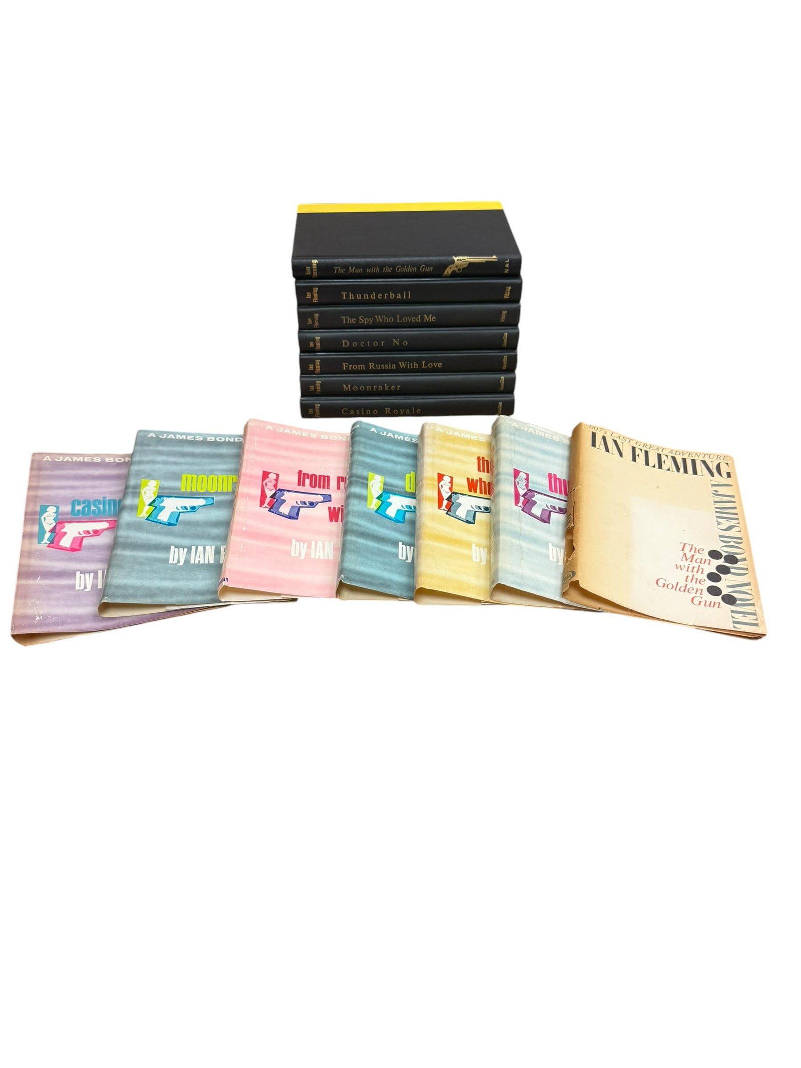 Set of 7 James Bond Hardcover Books by Ian Fleming - 9