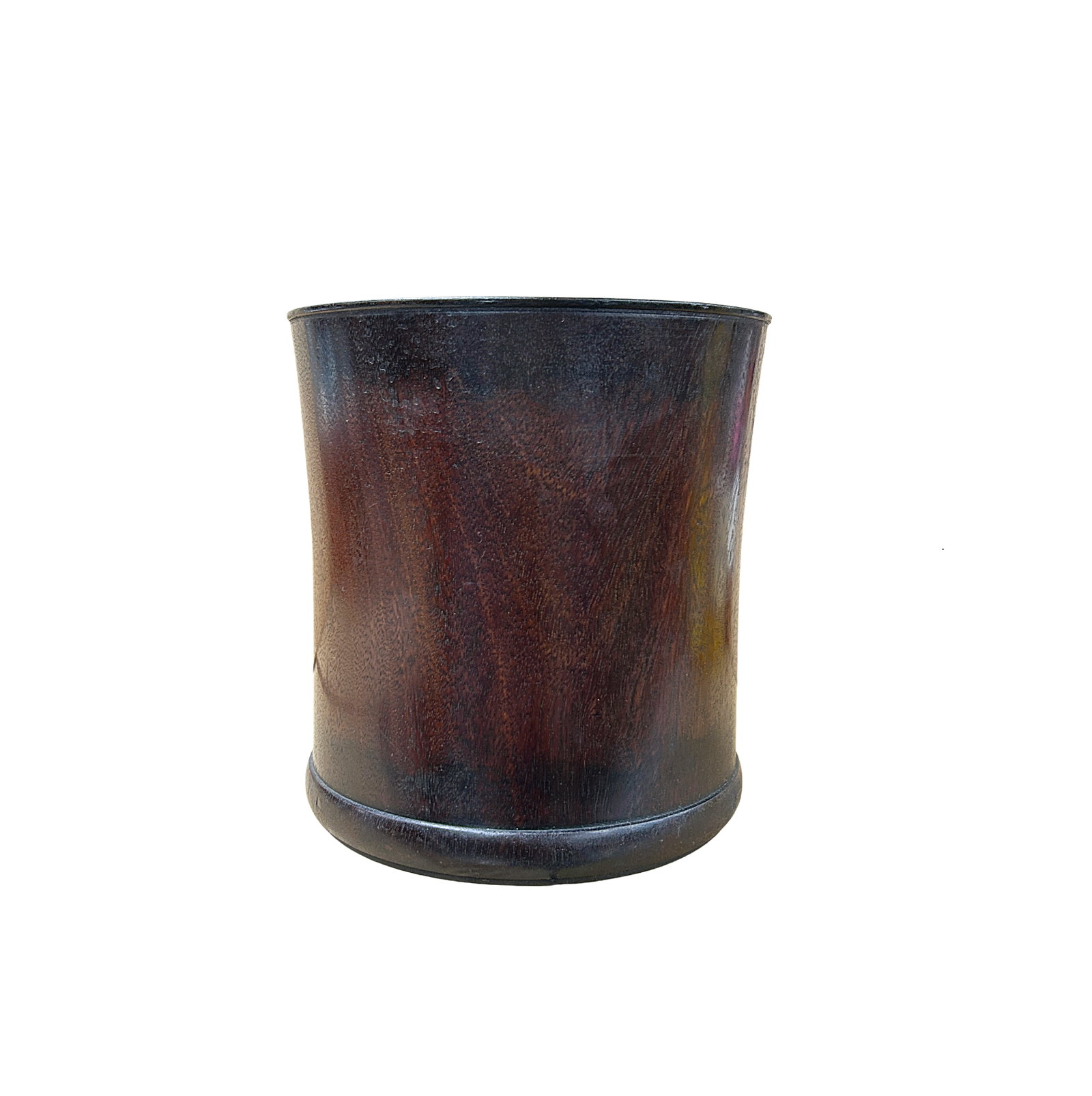 Chinese Rosewood Natural Patina Brush Pen Holder Art - 3
