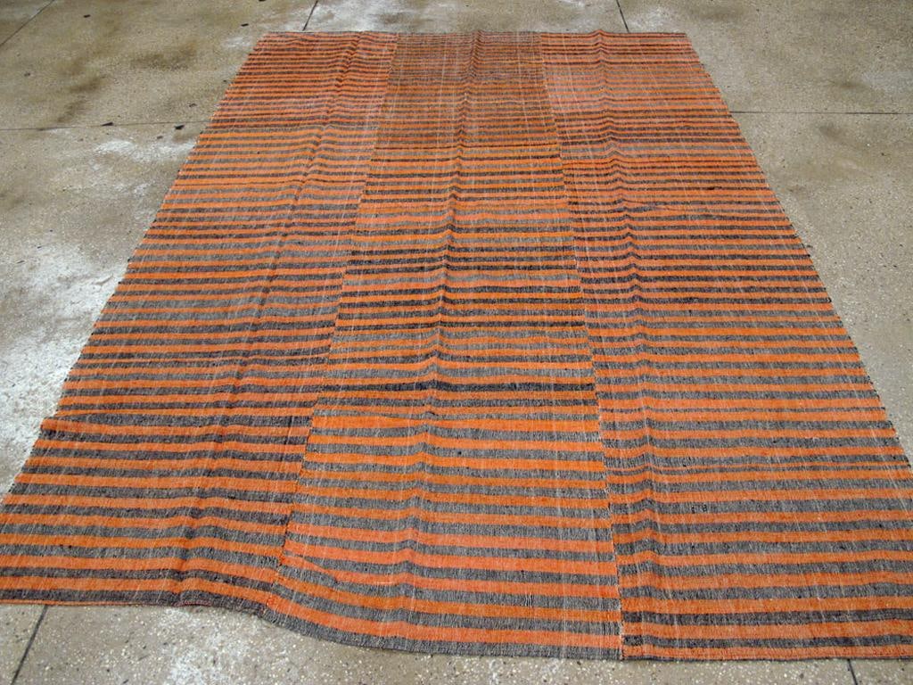 Galerie Shabab Collection Mid-20th Century Turkish Textile Flatweave Kilim Rug - 4