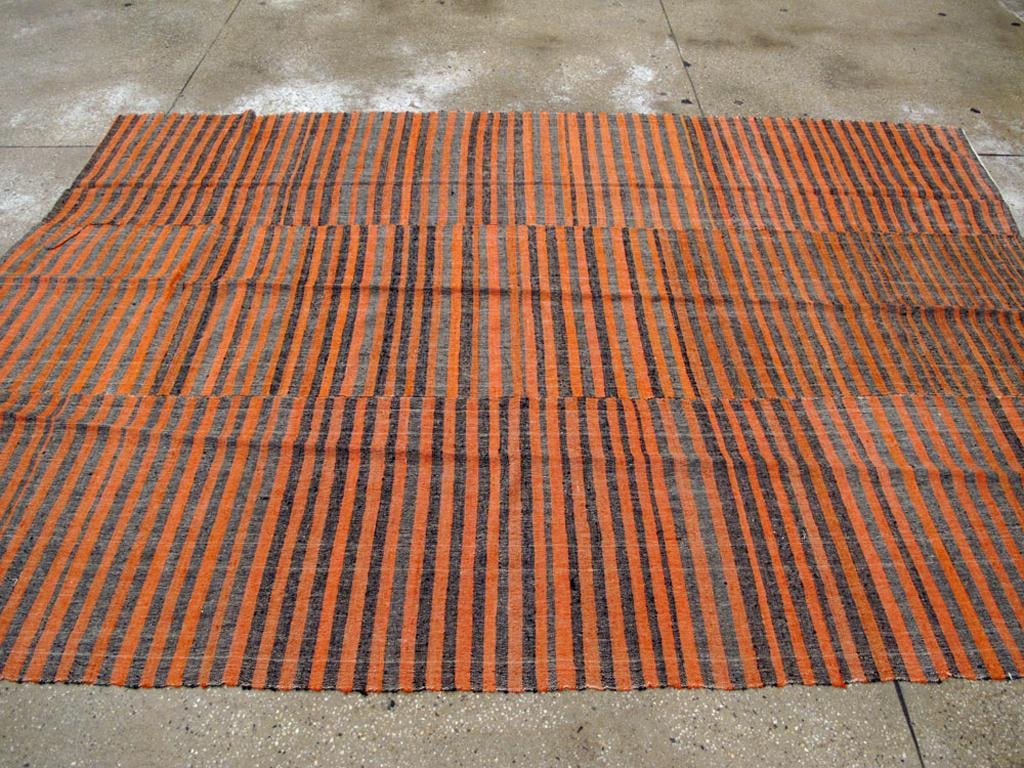 Galerie Shabab Collection Mid-20th Century Turkish Textile Flatweave Kilim Rug - 6