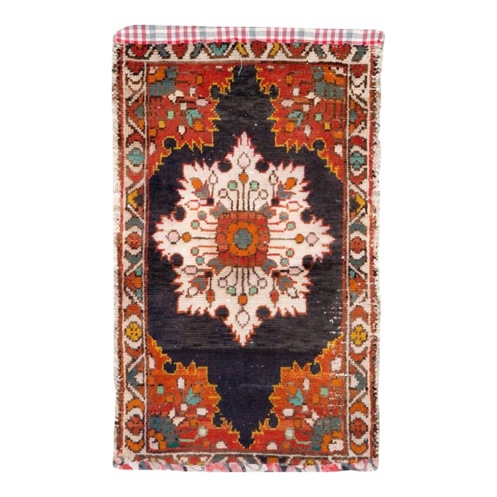 Galerie Shabab Collection Mid-20th Century Persian Hamadan Throw Rug (1 of 8)