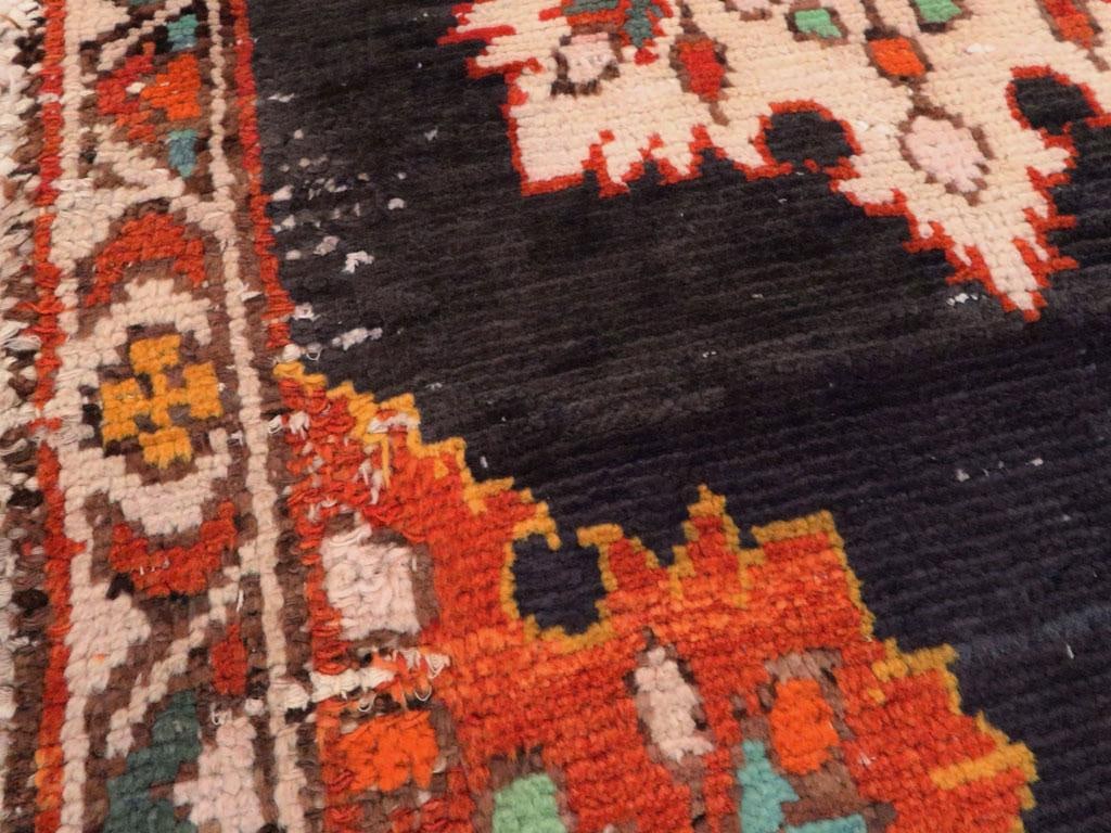 Galerie Shabab Collection Mid-20th Century Persian Hamadan Throw Rug - 5