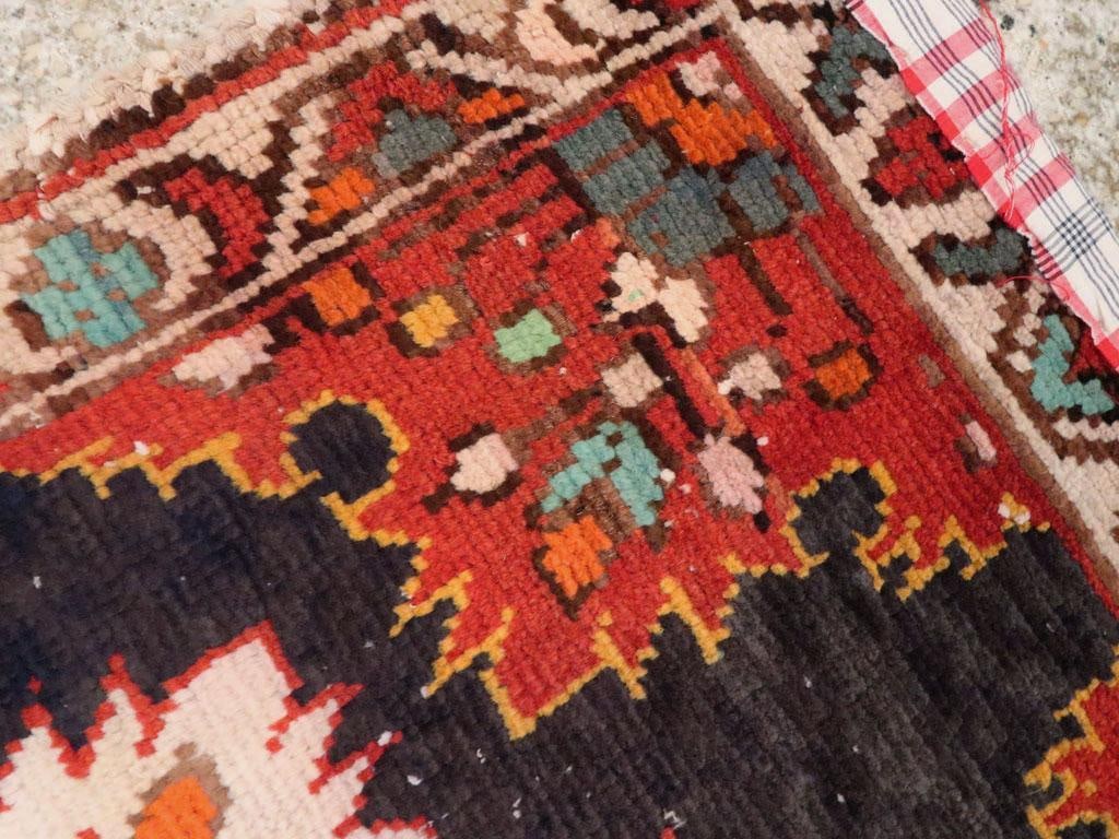 Galerie Shabab Collection Mid-20th Century Persian Hamadan Throw Rug - 7