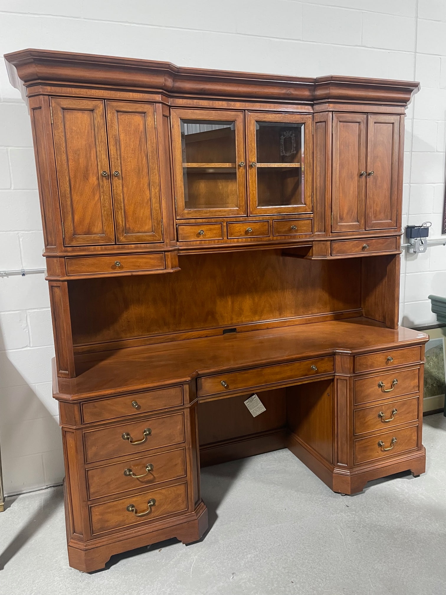 Mahogany Office Credenza - 2