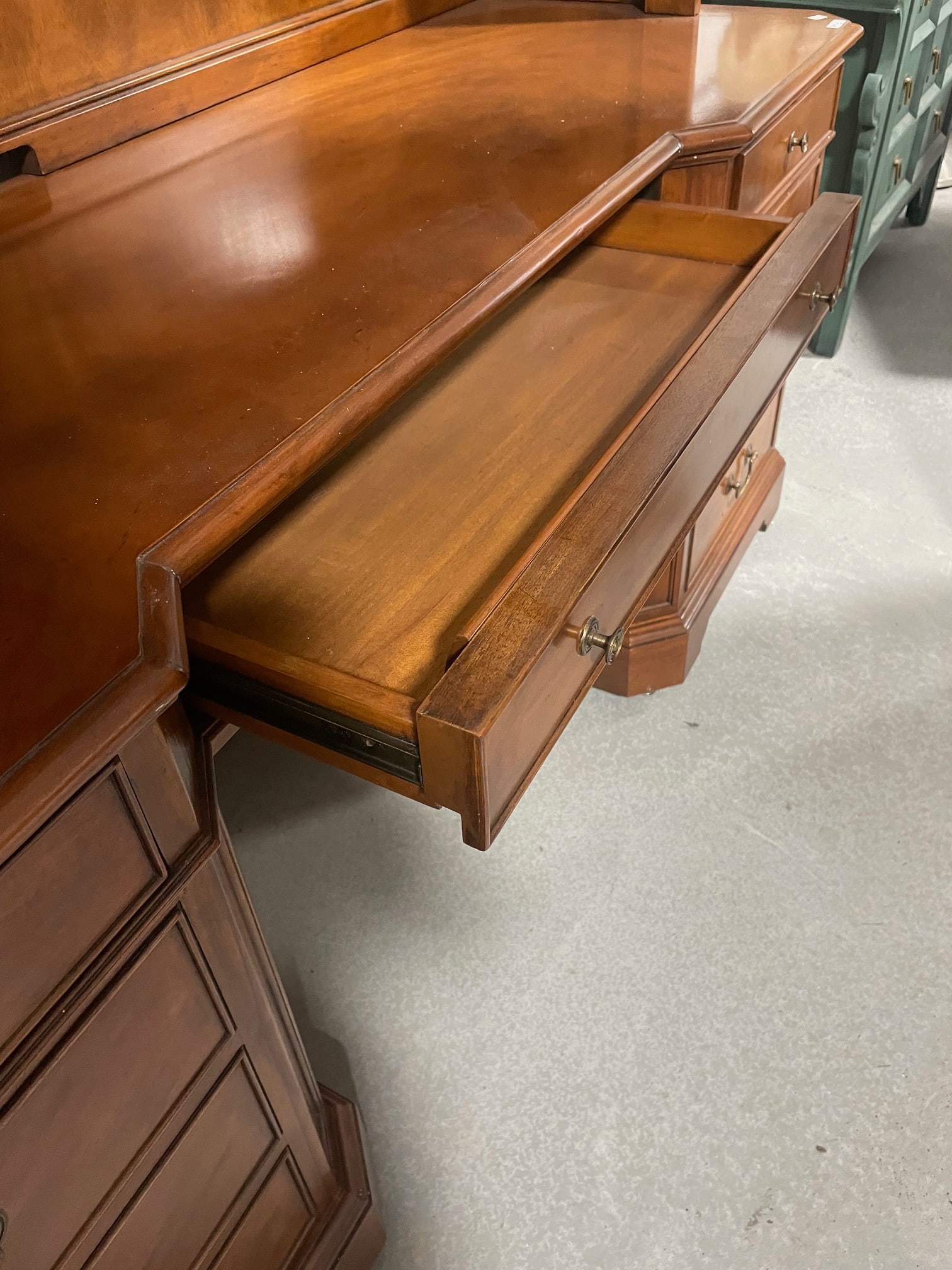 Mahogany Office Credenza - 7