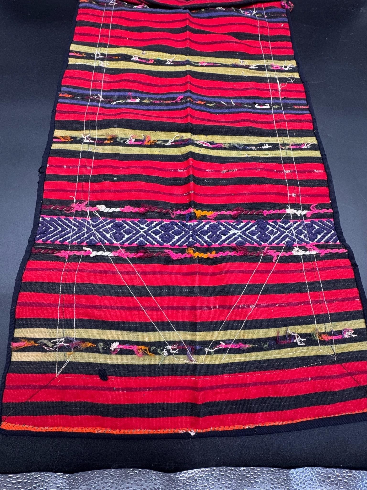 Vintage Bulgarian Prestilka Apron - 12