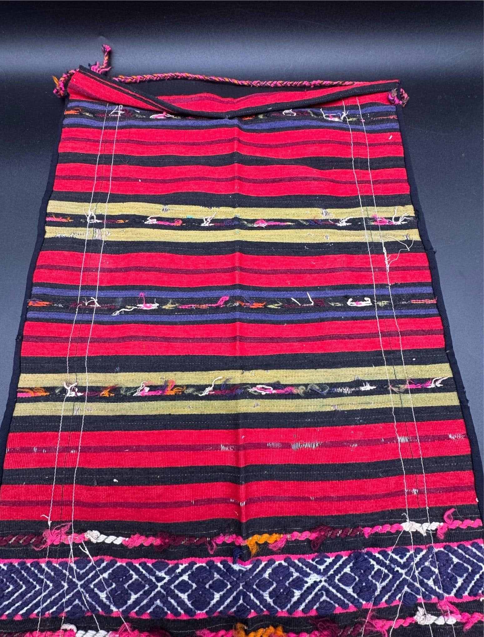 Vintage Bulgarian Prestilka Apron - 13