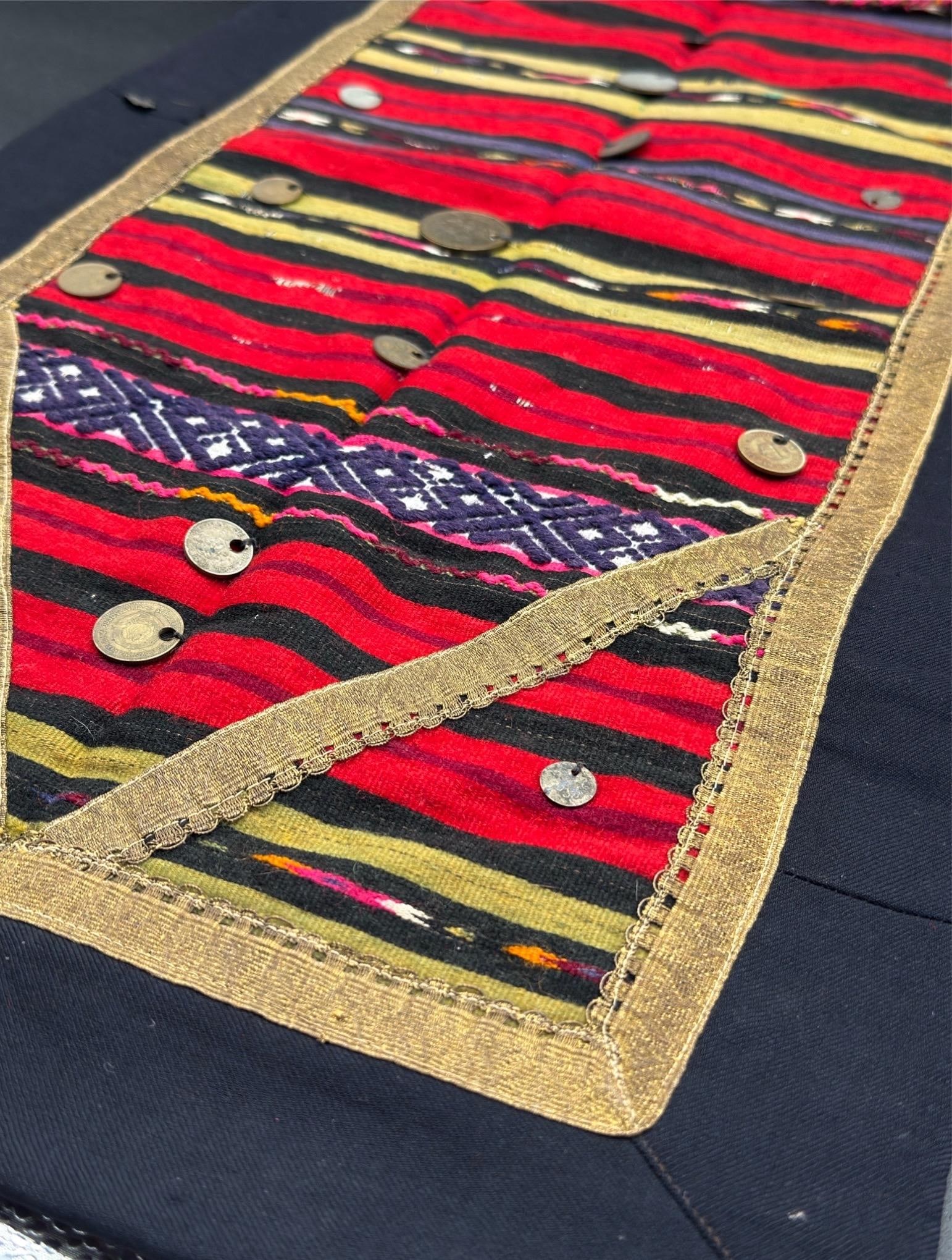 Vintage Bulgarian Prestilka Apron - 5
