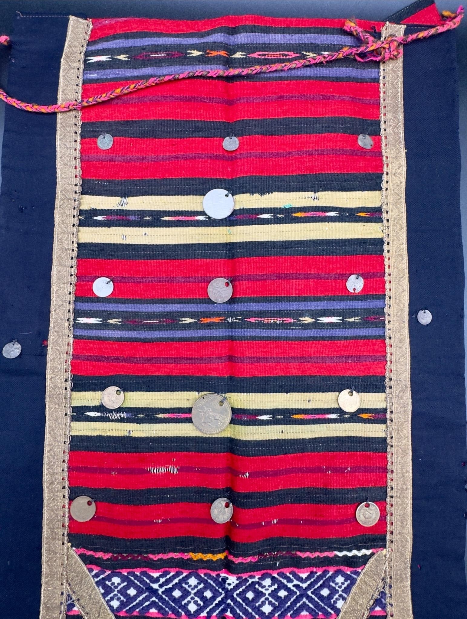 Vintage Bulgarian Prestilka Apron - 7