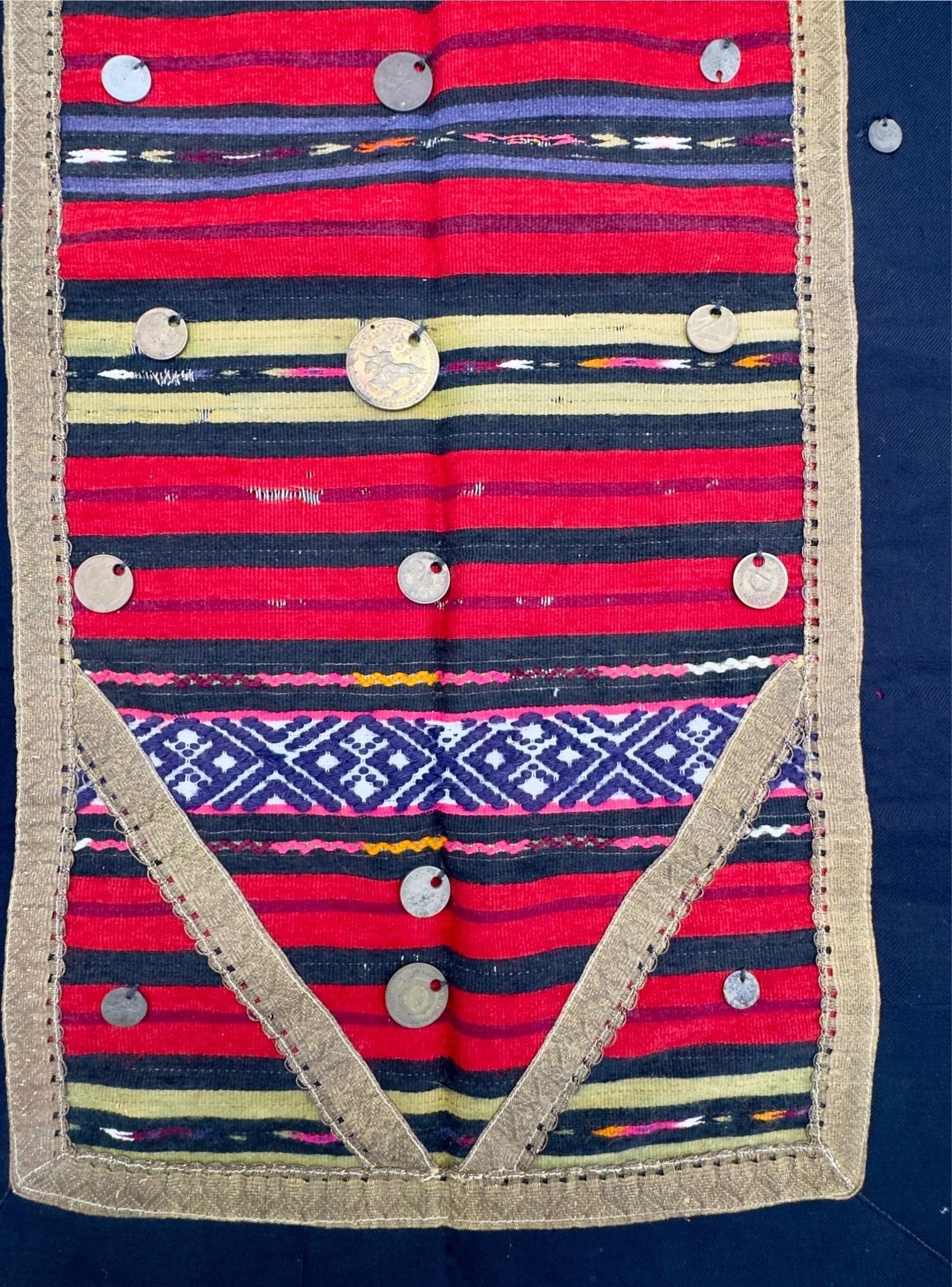 Vintage Bulgarian Prestilka Apron - 8
