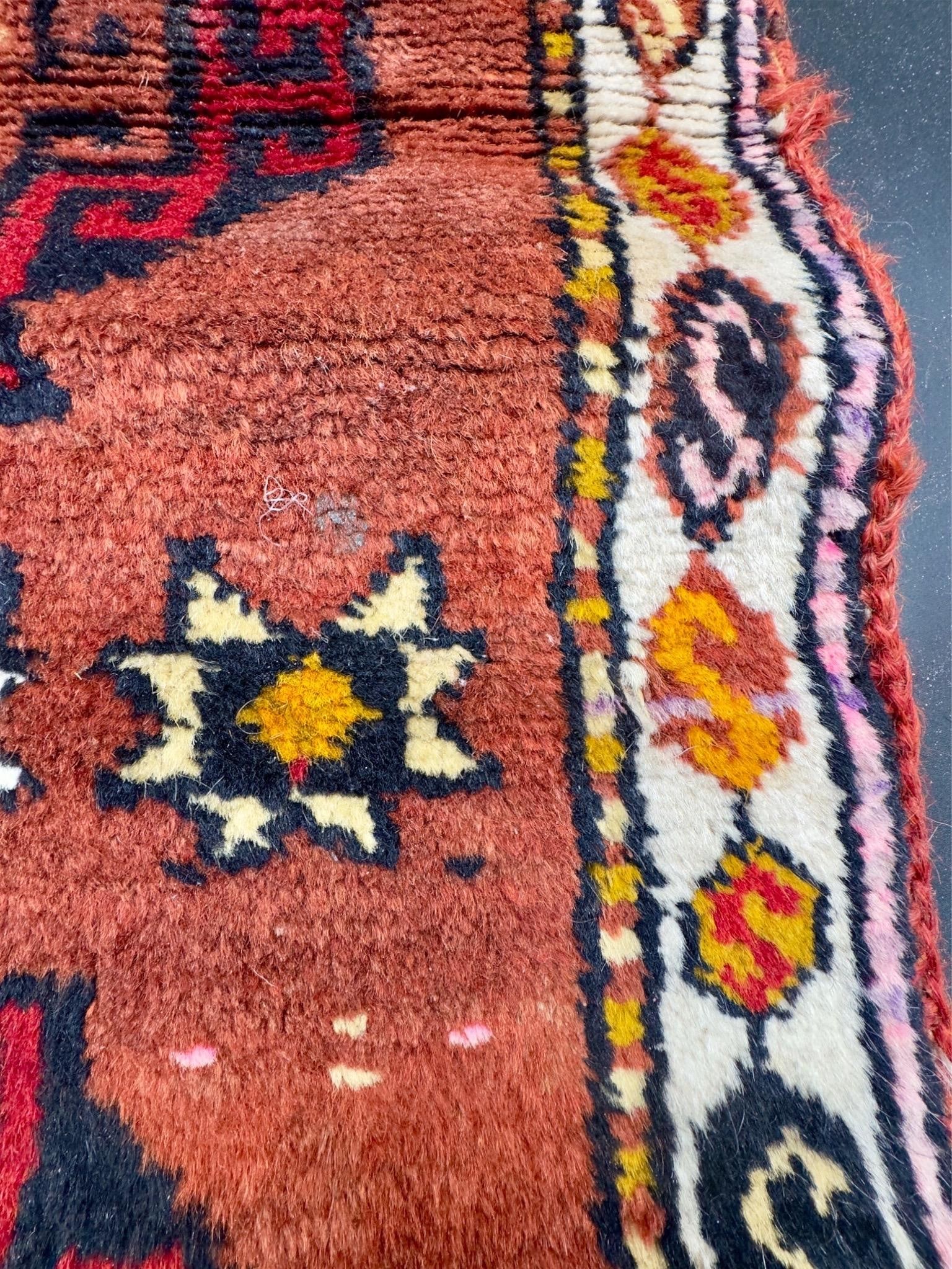 Antique Turkish Wool Half Saddle Bag - 16