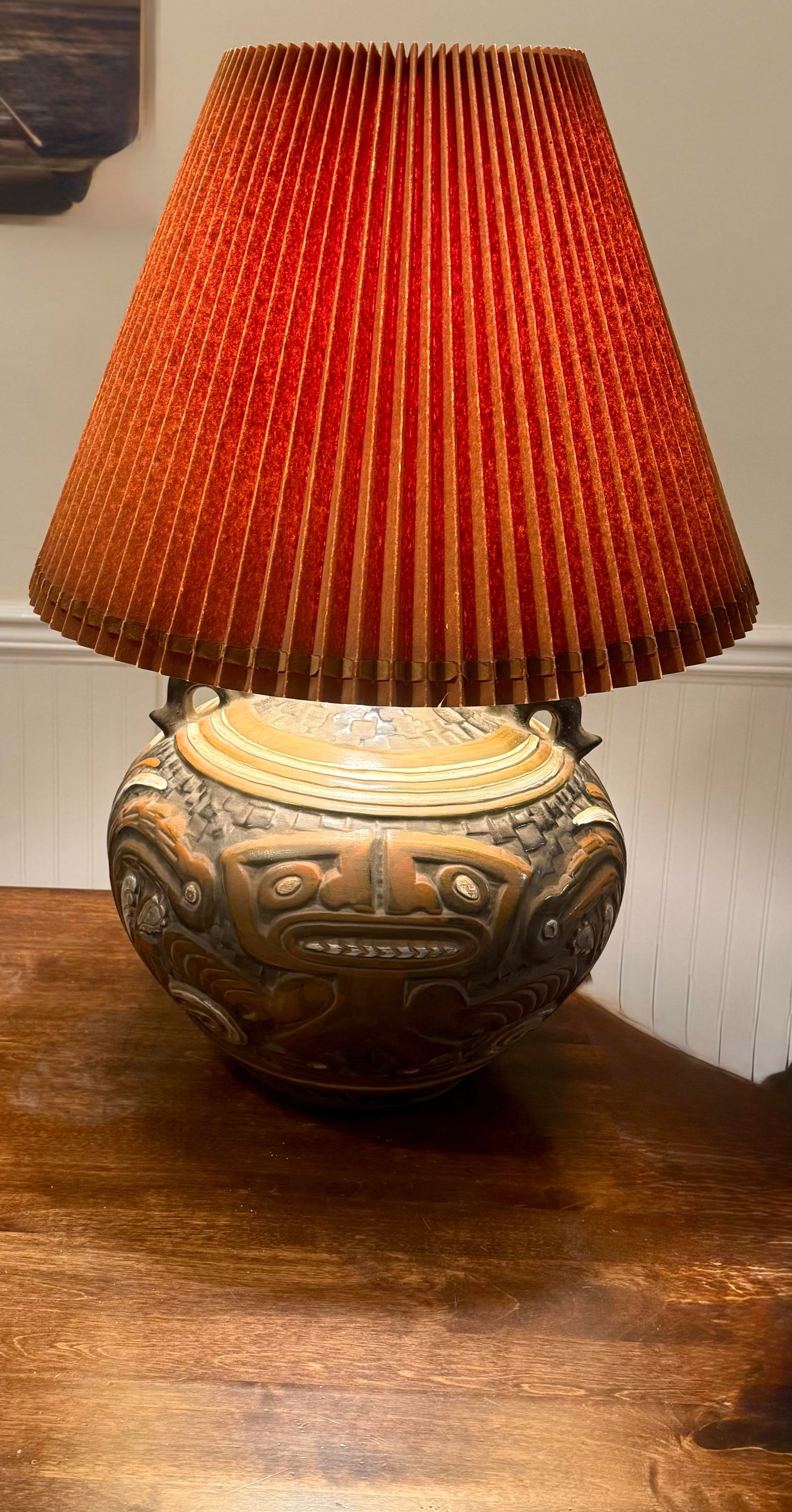 Tiki Mayan Gods Lamp - 11
