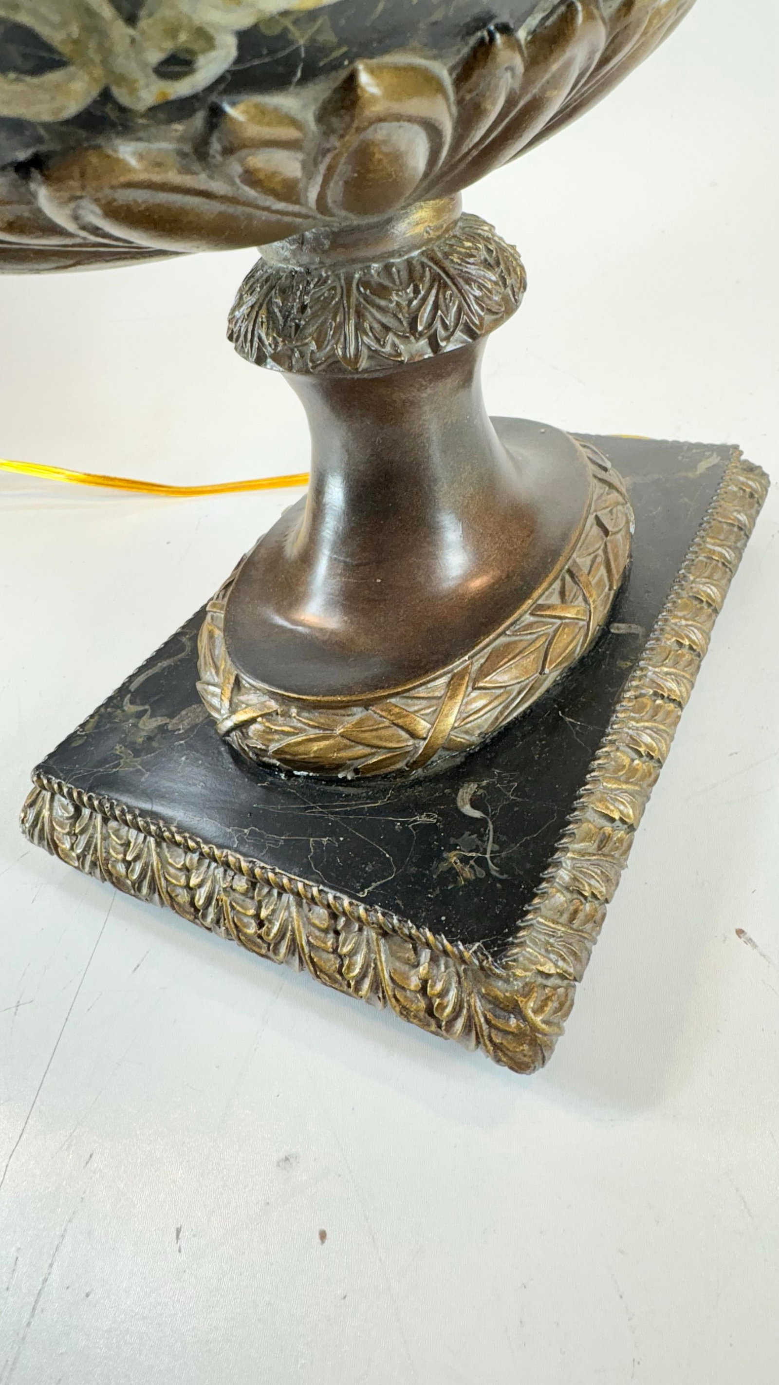 Lamp by Leeazanne for Lam Lee Group, 1990s Large Captivating Sculptural Urn With Vines - 8