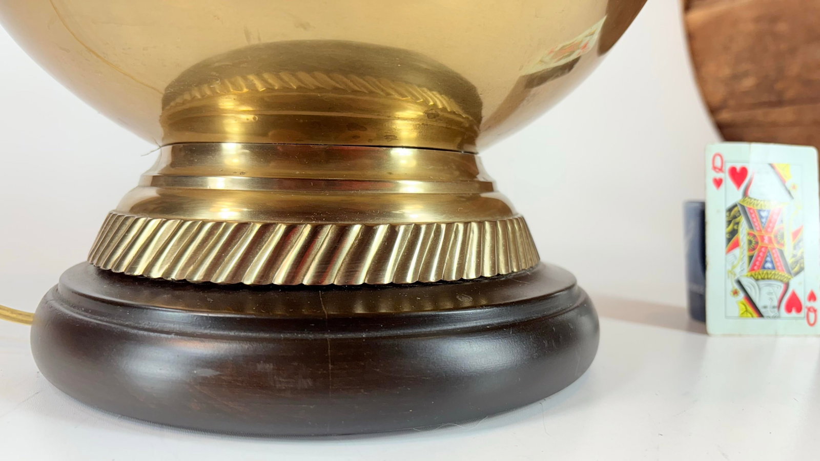 Mid 20th Century Fredrick Cooper Brass Lamp, Hollywood Regency, Midcentury Modern - 4